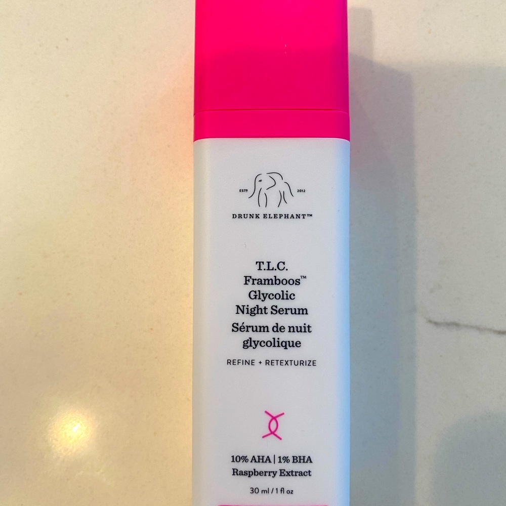 Drunk Elephant TLC Framboos Glycolic Night Serum